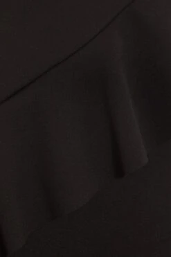 Black Frill Mini Skirt -Claasyoo Shop 00100016024 ZS