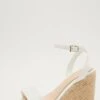 White Woven Wedges 2 White Woven Wedges -Claasyoo Shop 00100033255 ZM