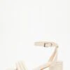 Wide Fit Nude Block Heeled Sandals -Claasyoo Shop 00100033308 ZM