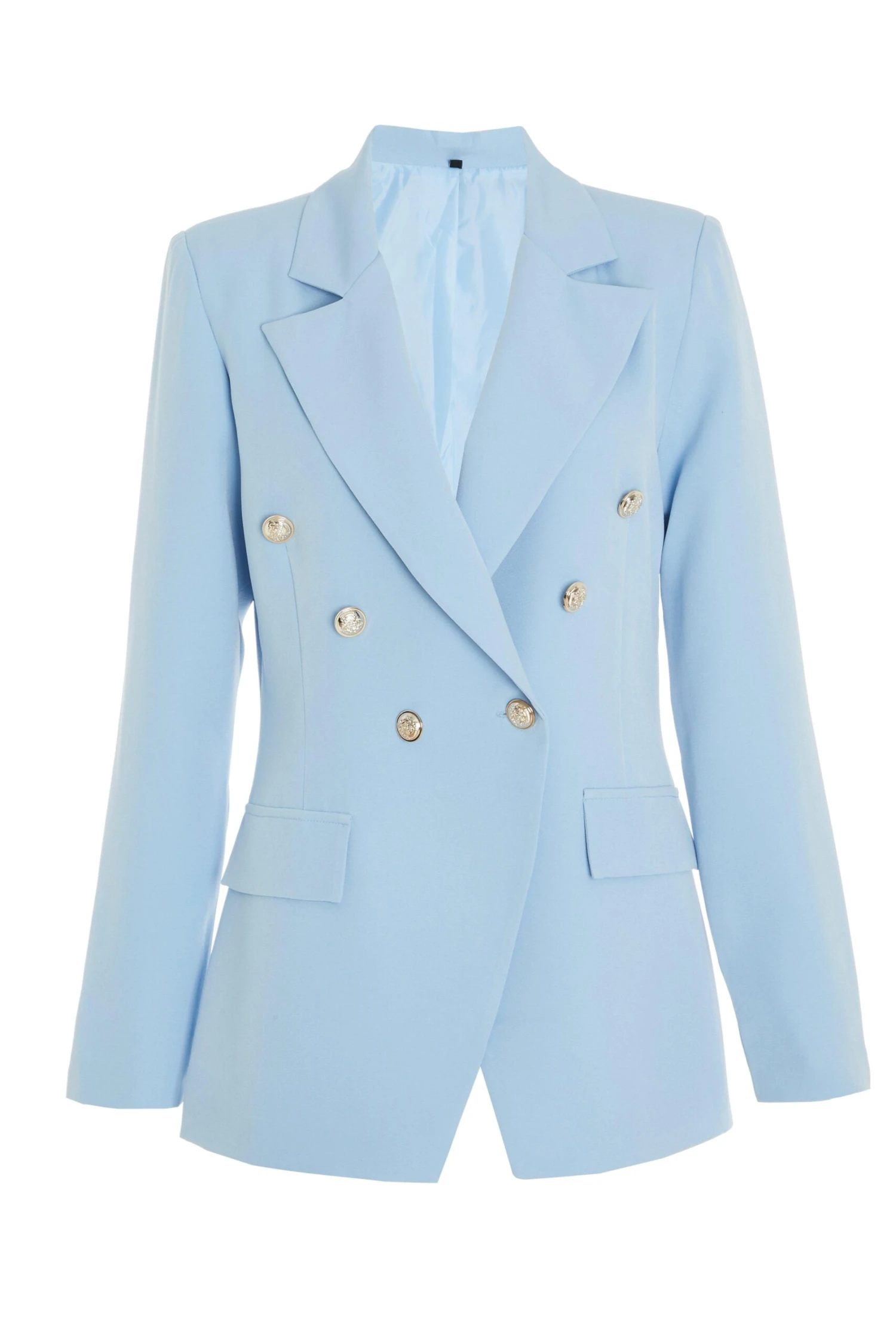 Blue Tailored Blazer 3 Blue Tailored Blazer