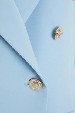 Blue Tailored Blazer 13 Blue Tailored Blazer -Claasyoo Shop 00100034073 ZS