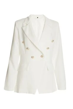 Cream Tailored Blazer