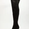 Black Over The Knee Heeled Boots 1 Black Over The Knee Heeled Boots -Claasyoo Shop 00100035048 ZM