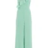 Mint Chiffon Frill Jumpsuit -Claasyoo Shop 00100036836 ZM
