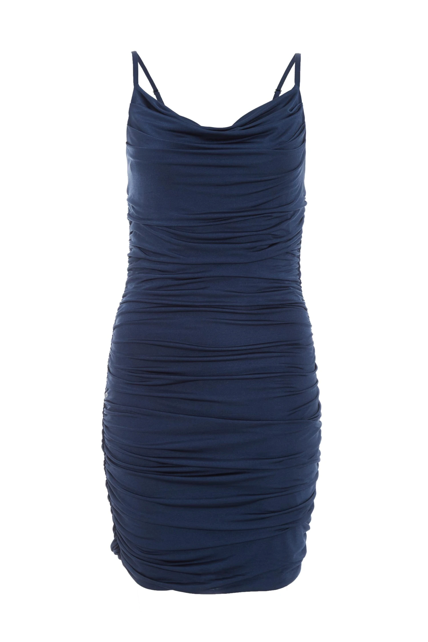 Navy Ruched Bodycon Mini Dress 3 Navy Ruched Bodycon Mini Dress