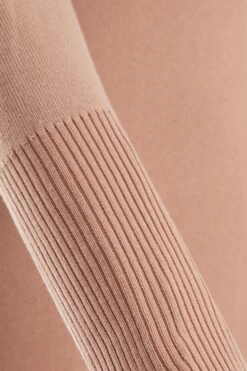 Stone Knitted Puff Sleeve Dress 13 Stone Knitted Puff Sleeve Dress -Claasyoo Shop 00100036995 ZS