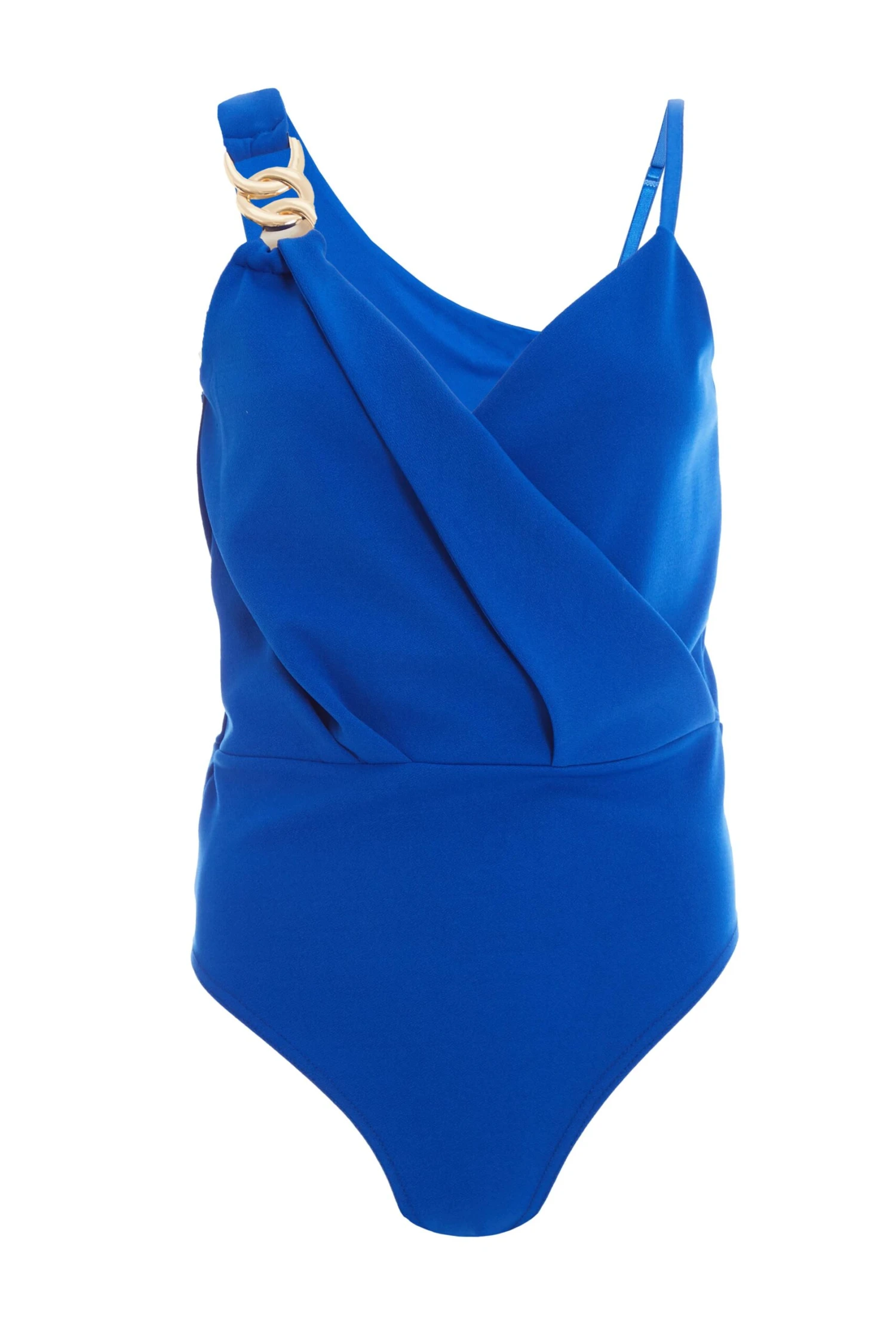 Royal Blue Gold Chain Bodysuit 3 Royal Blue Gold Chain Bodysuit