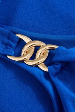 Royal Blue Gold Chain Bodysuit 13 Royal Blue Gold Chain Bodysuit -Claasyoo Shop 00100037340 ZS