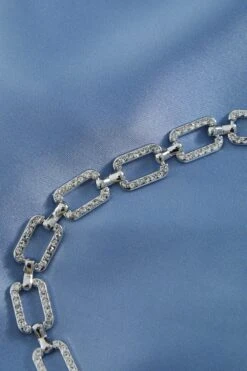 Blue Satin Diamante Frill Playsuit 13 Blue Satin Diamante Frill Playsuit -Claasyoo Shop 00100037355 ZS