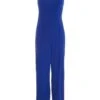 Royal Blue Palazzo Jumpsuit -Claasyoo Shop 00100037571 ZM
