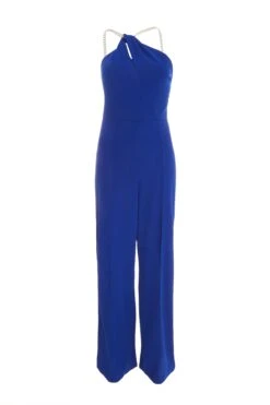 Royal Blue Palazzo Jumpsuit