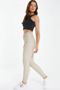 Black Crop Top -Claasyoo Shop 00100037888 XS