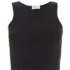 Black Crop Top -Claasyoo Shop 00100037888 ZM