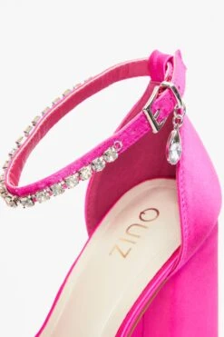Pink Platform Heeled Sandals -Claasyoo Shop 00100038022 ZB