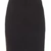 Black Crossover Textured Bodycon Mini Skirt 2 Black Crossover Textured Bodycon Mini Skirt -Claasyoo Shop 00100038100 ZM