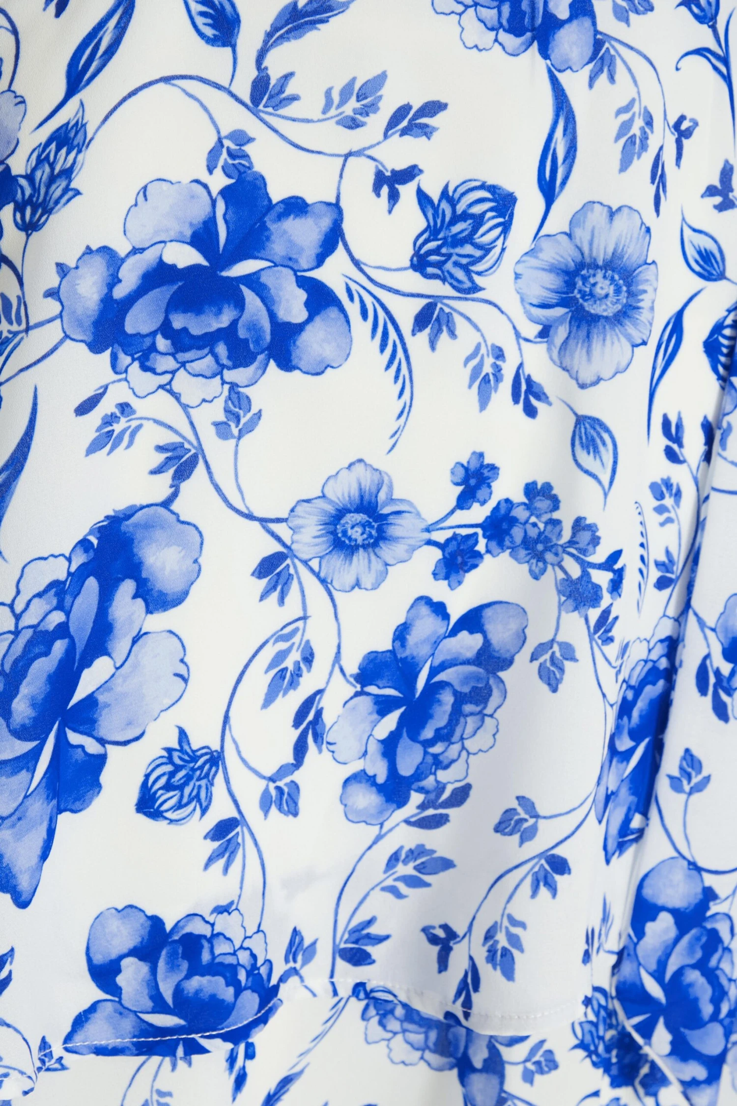 White Floral Wrap Mini Dress 8 White Floral Wrap Mini Dress - Image 6