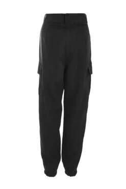 Black Zip Detail Cargo Trouser 12 Black Zip Detail Cargo Trouser -Claasyoo Shop 00100038271 ZB