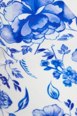 White Floral Crop Top 13 White Floral Crop Top -Claasyoo Shop 00100038278 ZS