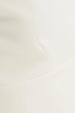 White Crop Top -Claasyoo Shop 00100038282 ZS