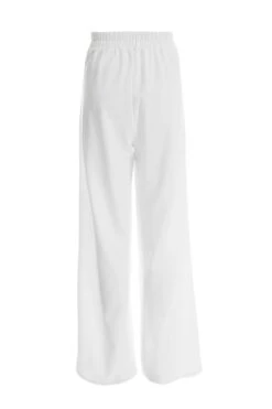White Palazzo Trousers -Claasyoo Shop 00100038503 ZB