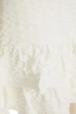 White Tie Back Skater Dress 13 White Tie Back Skater Dress -Claasyoo Shop 00100038556 ZS