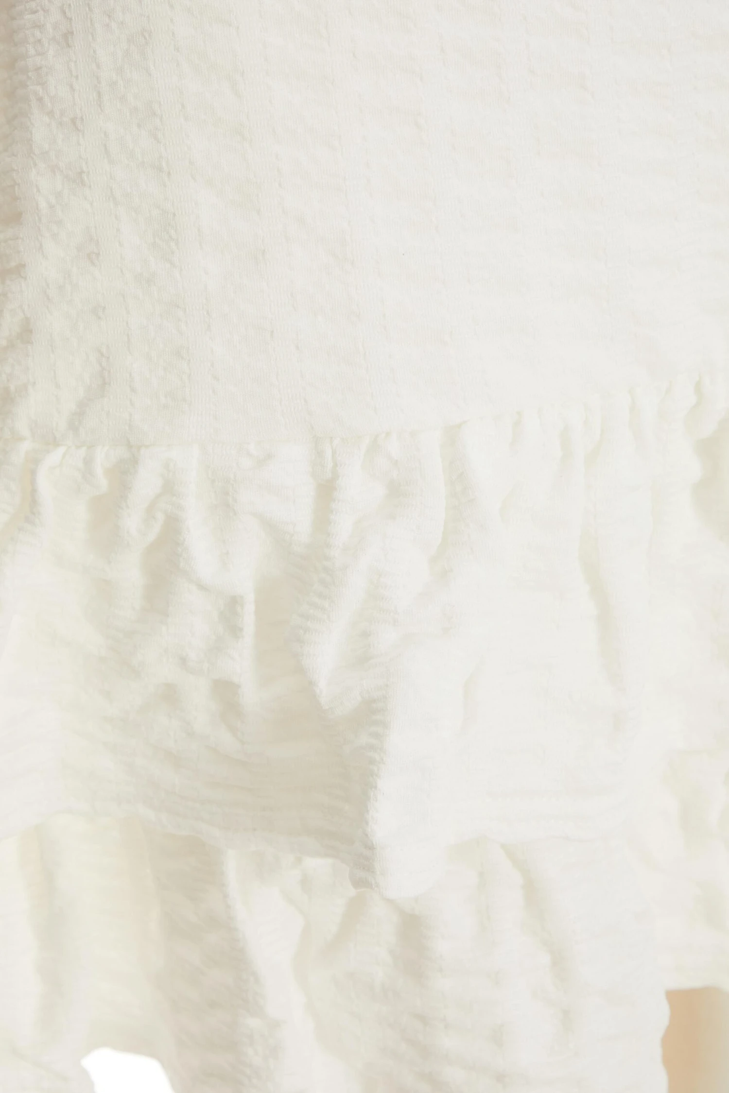 White Tie Back Skater Dress 8 White Tie Back Skater Dress - Image 6