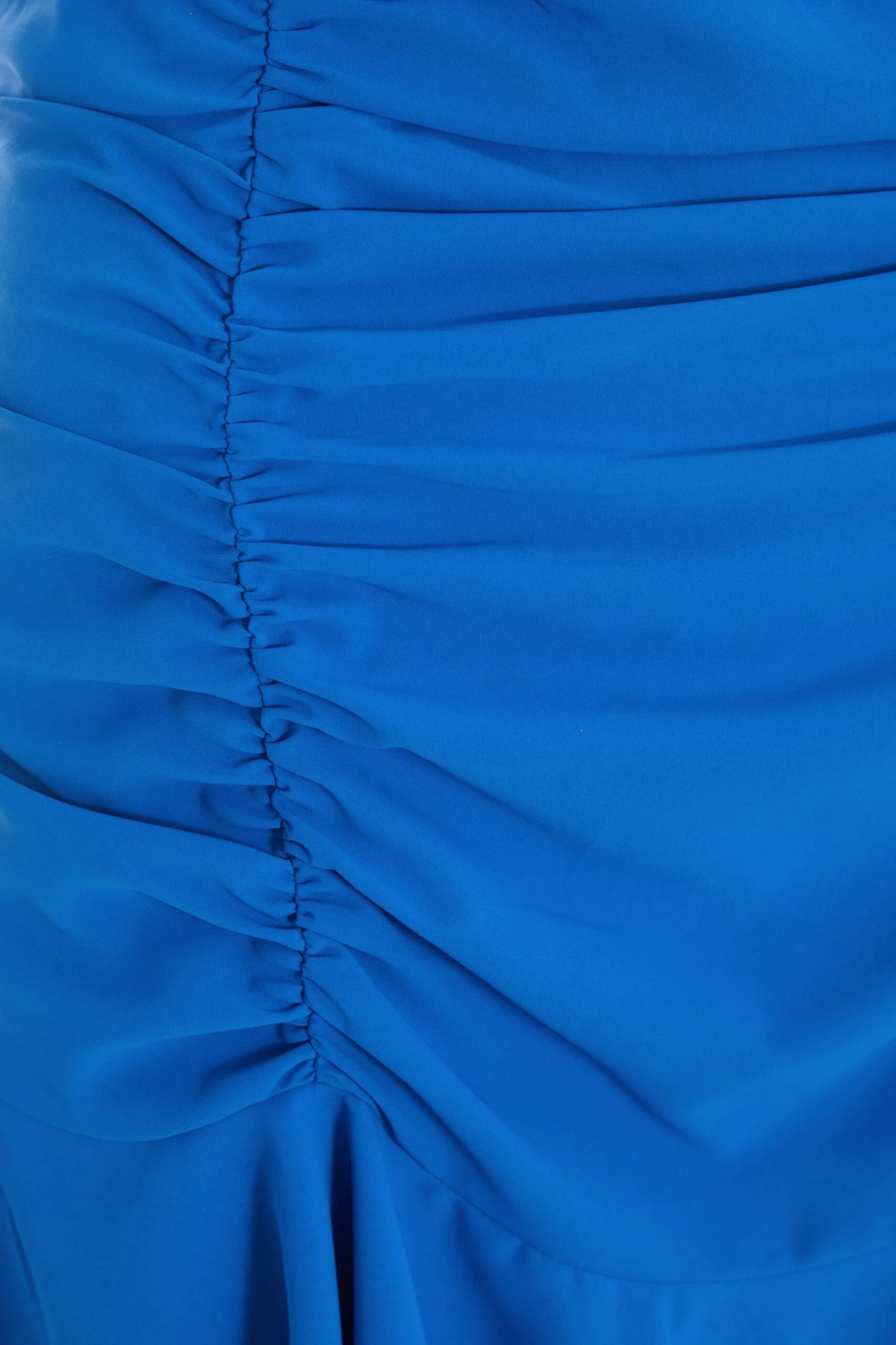 Blue Ruched Mini Skirt 8 Blue Ruched Mini Skirt - Image 6