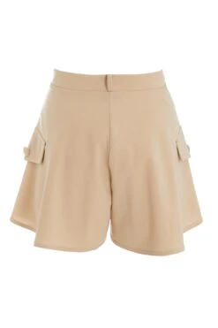 Stone High Waisted Shorts -Claasyoo Shop 00100038802 ZB