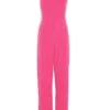 Pink One Shoulder Palazzo Jumpsuit -Claasyoo Shop 00100038852 ZM