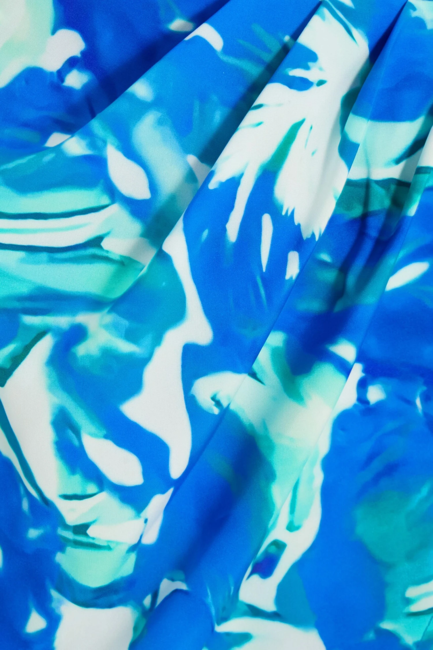 Blue Tropical Print Playsuit 8 Blue Tropical Print Playsuit - Image 6