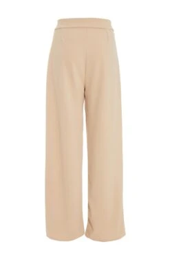 Stone High Waisted Palazzo Trousers -Claasyoo Shop 00100039070 ZB