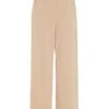 Stone High Waisted Palazzo Trousers -Claasyoo Shop 00100039070 ZM
