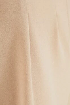 Stone High Waisted Palazzo Trousers -Claasyoo Shop 00100039070 ZS