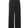 Black High Waisted Palazzo Trousers -Claasyoo Shop 00100039071 ZM
