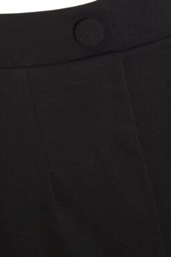 Black High Waisted Palazzo Trousers -Claasyoo Shop 00100039071 ZS