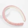Pink Diamante Wide Headband -Claasyoo Shop 00100039338 ZM